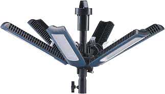 MARELD STARBURST ARBEIDSLAMPE/SOL 45000LM APP/SENSOR