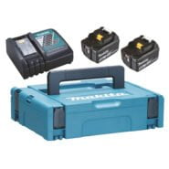 MAKITA POWERPACK 18V 2x5.0Ah BATTERIER/LADER/MAKPAC