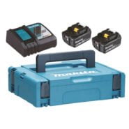 MAKITA POWERPACK 2X18V-6.0Ah BATTERIER/DC18RC/MAKPAC