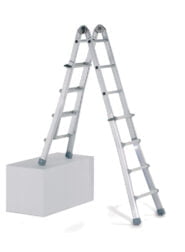 41930_41932_Stufe_dyp ZARGES TELESKOPSTIGE VARIOMAX 3,1M 4X3 TRINN