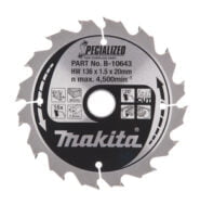 MAKITA SIRKELSAGBLAD 136-20-16T