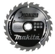 B-62979 MAKITA EFFICUT SIRKELSAGBLAD 165-20-25T