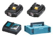 Bilde Powerpack MAKITA POWERPACK 2X18V-2.0Ah BATTERIER/LADER/MAKPAC KOFFERT