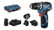Bosch4 BOSCH DRILL GSR 12V-35 FC 2X3.0Ah 4 CHUCK L-BOXX