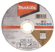 MAKITA KAPPESKIVE 125 X 1,0MM INOX (12)