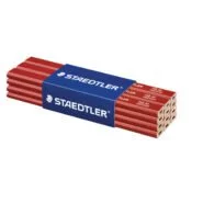 STAEDTLER 17,5 CM MEDIUM TØMMERMANNSBLYANT 12 PK *NETTOPRIS*