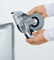 HJULSETT CLIP-ON 100 MM SVING/BREMS (2)